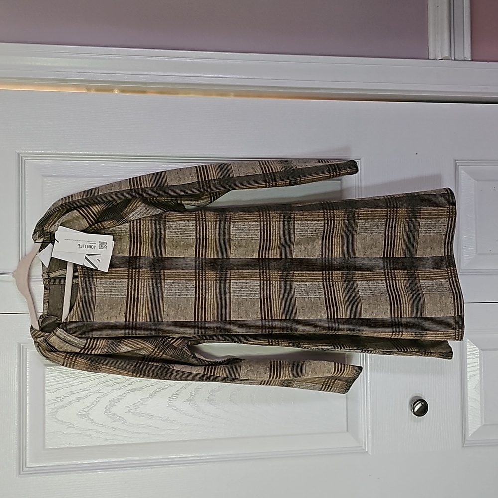 Zara girl dress, size 10, print beige and brown.